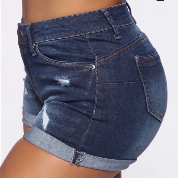Fashionova a denim shorts - Picture 2 of 4